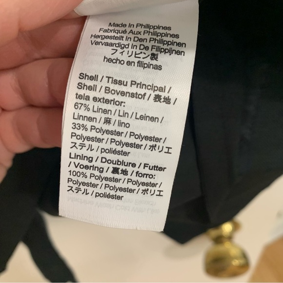 J. Crew Linen Blend Square Neck Tailored Sheath Dress Office Preppy Size 6 - Picture 7 of 13